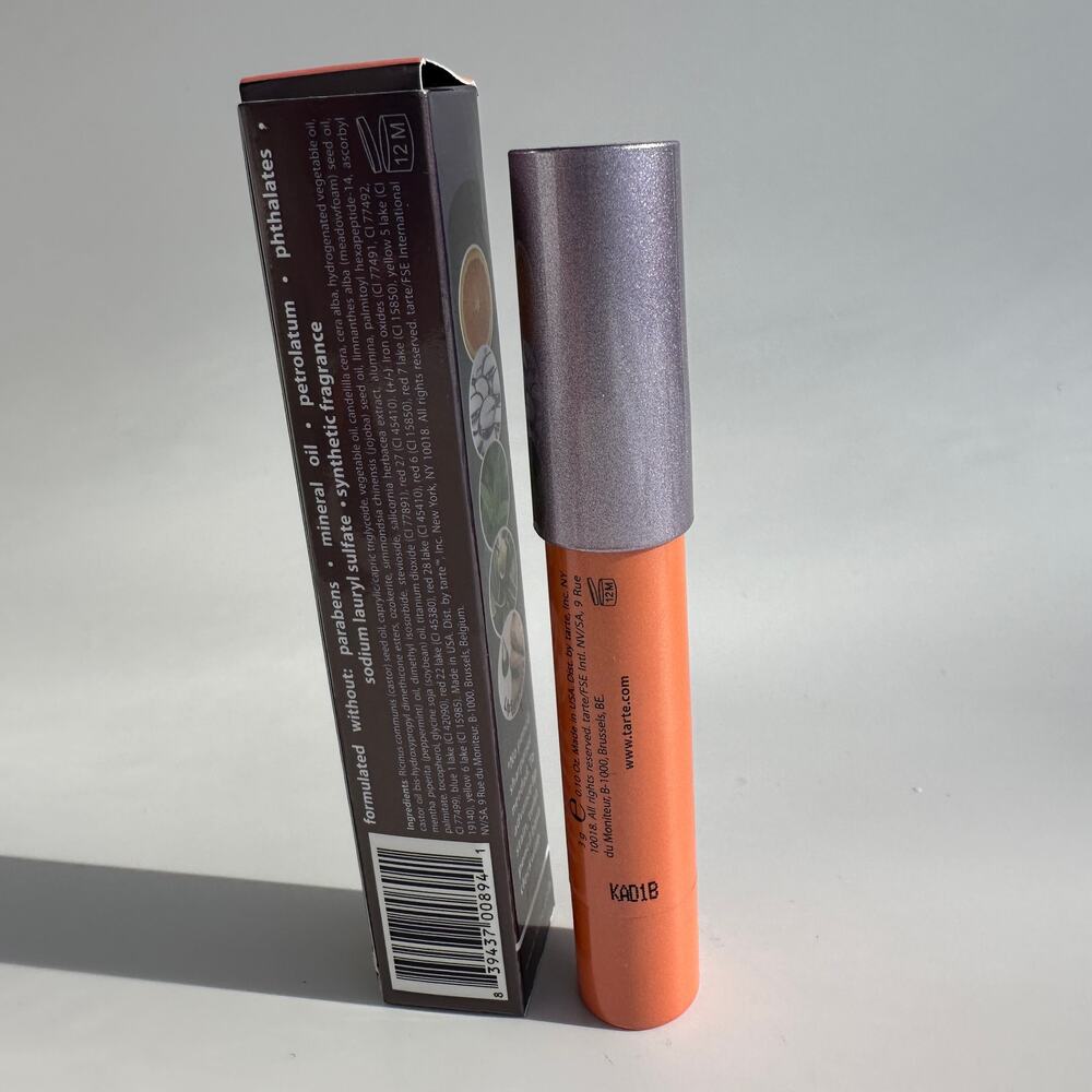 Tarte LipSurgence Natural Lip Tint Joy Light Peach Lipstick Balm 4 x 3g 0.1 oz - Picture 6 of 15